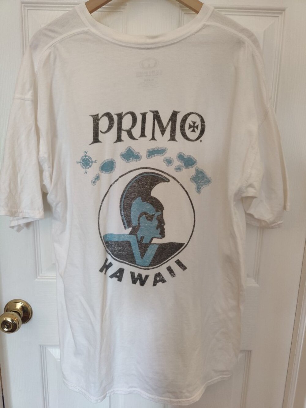 Oversized Vintage Graphic Tee - Hawaii - 100% Cotton - XL